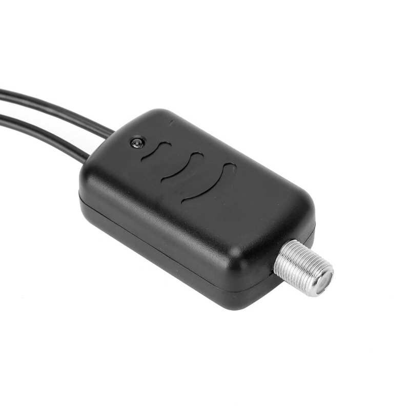 Signal Amplifier Indoor Digital HDTV Powerful Signal Antenna Amplifier Enhance Reception for More Channel Antenna Amplifier