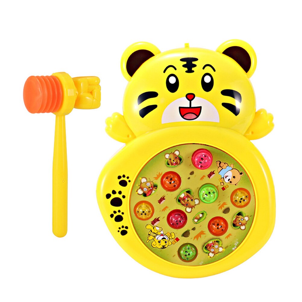 1 Set Electric Whack Children Mole Game Plaything Cartoon Hammering