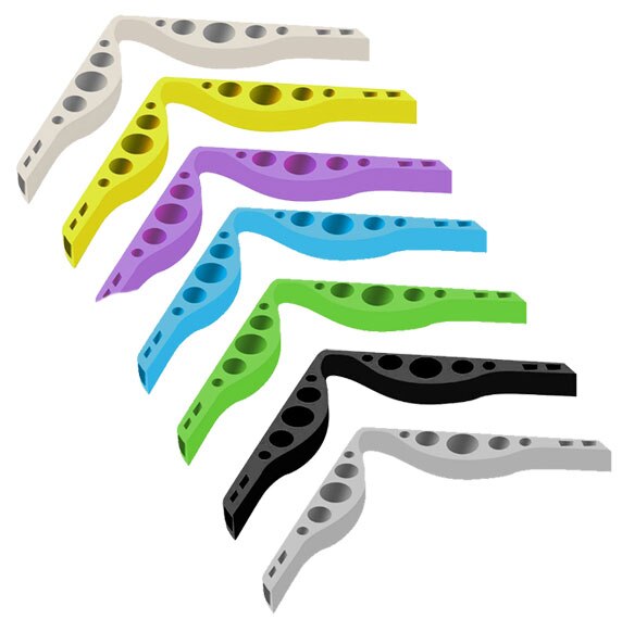 Lot De 2 Joints De Pont De Nez En Silicone Anti-Buée - Pour Masque Et Lunettes - Réutilisables Et Lavables - 6
