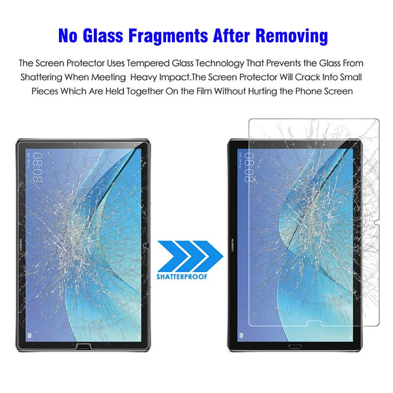 For Huawei MediaPad M5 lite Pro 10.8 10.0 8.4 Tablet tempered Glass For MediaPad M3 Lite 10.1 8.0 glass M3 8.4 Screen Protector