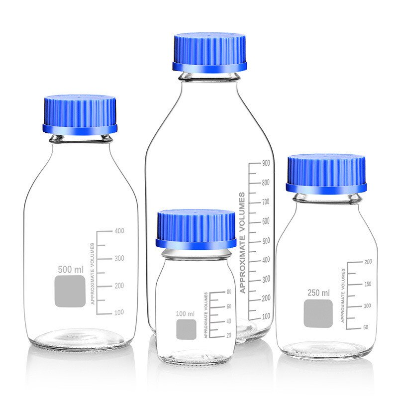 Flacons De Laboratoire Borosilicate 25-1000 Ml - Échantillons Chimie Neuves