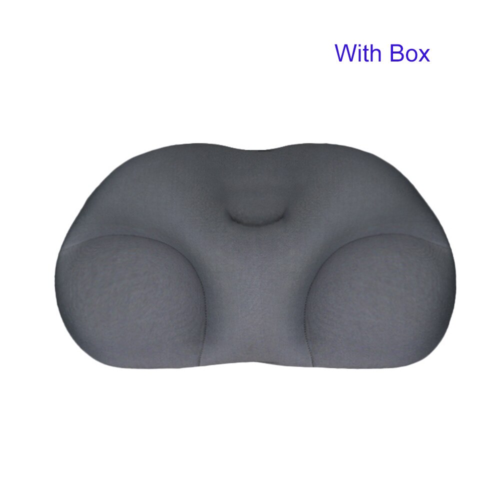 Oreiller à 3d coussins d'air en micro-billes pour le cou, soulagement de la pression et sommeil profond, housse de coussin lavable: Coffret cadeau de qualité 2