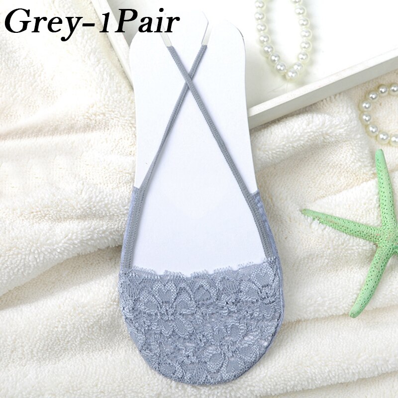 1Pair Ultrathin Boat Socks Women Breathable Half Feet Socks for Women Cotton Invisible Sling No Show Low Cut Short Socks Slipper: gray