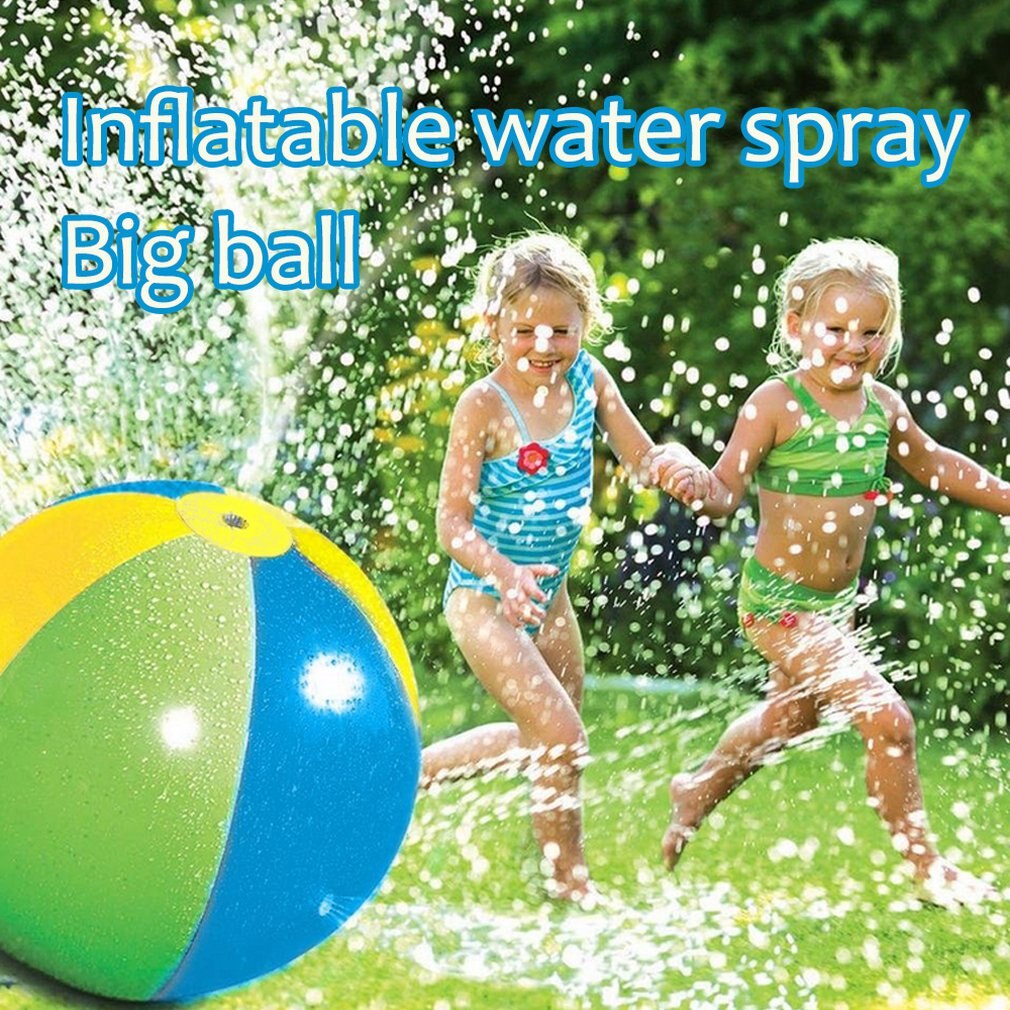 Kinder Aufblasbare Sprinkler Spielzeug Splash Und Spray Ball Mit 4 Wasser Weichen Mund Sommer Spaß Spielzeug Garten Pool Strand spielen Wasser