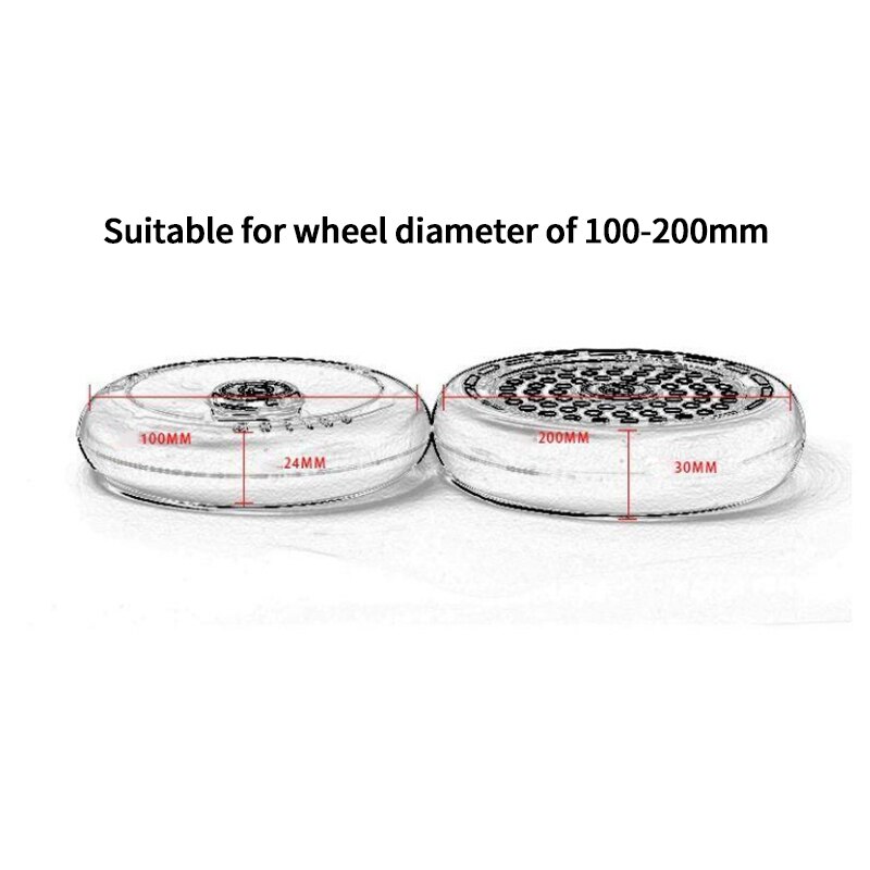 Rolle Stand Universal- Rolle Stand Rolle Vorderen Rad Pad Unterstützung Block passen sterben Meisten Großen Rolle