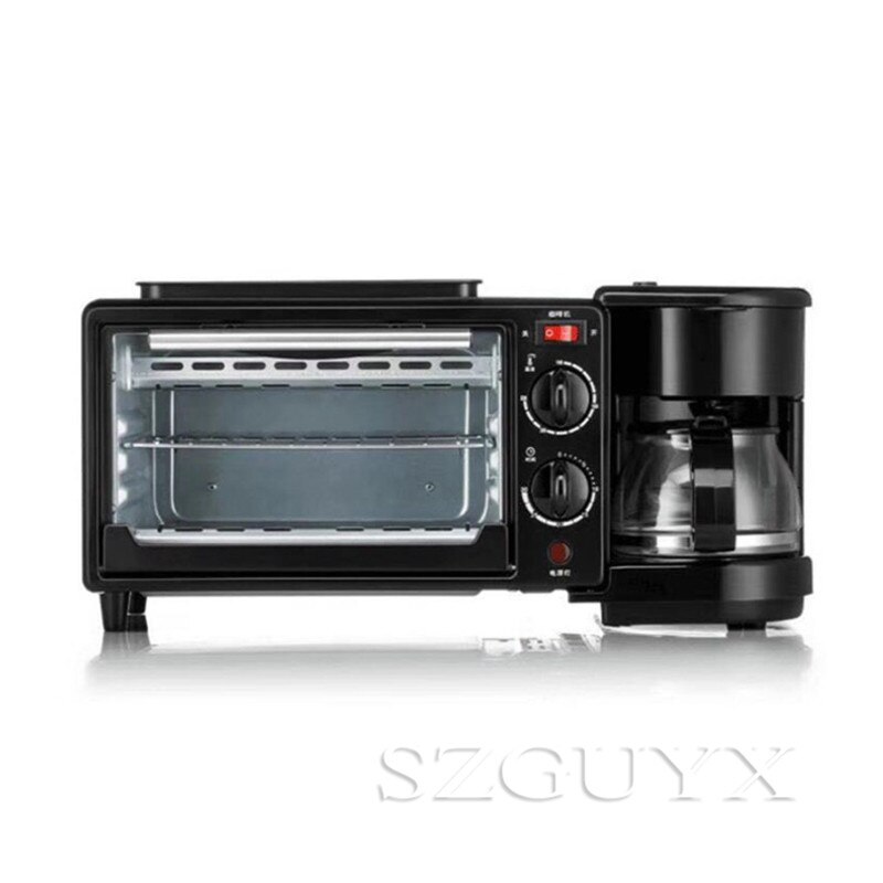 Factory direct nutrition meals household three-in-one multi-function breakfast machine electric oven toaster bread machine: Default Title