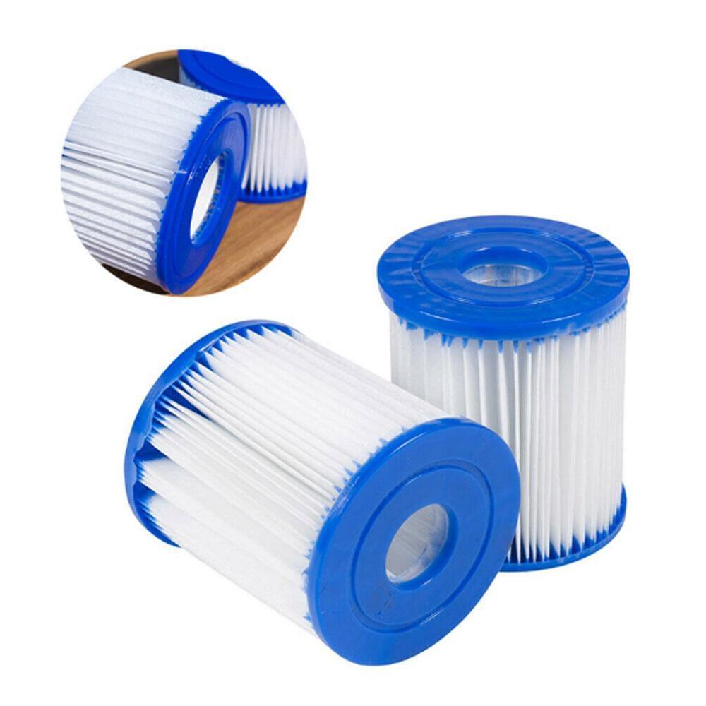 1pcs For Bestway Pump 58381 Replacement Filter Cartridge Swimming Pool Pump Easy Set Up Blue Fit Filter Pumps