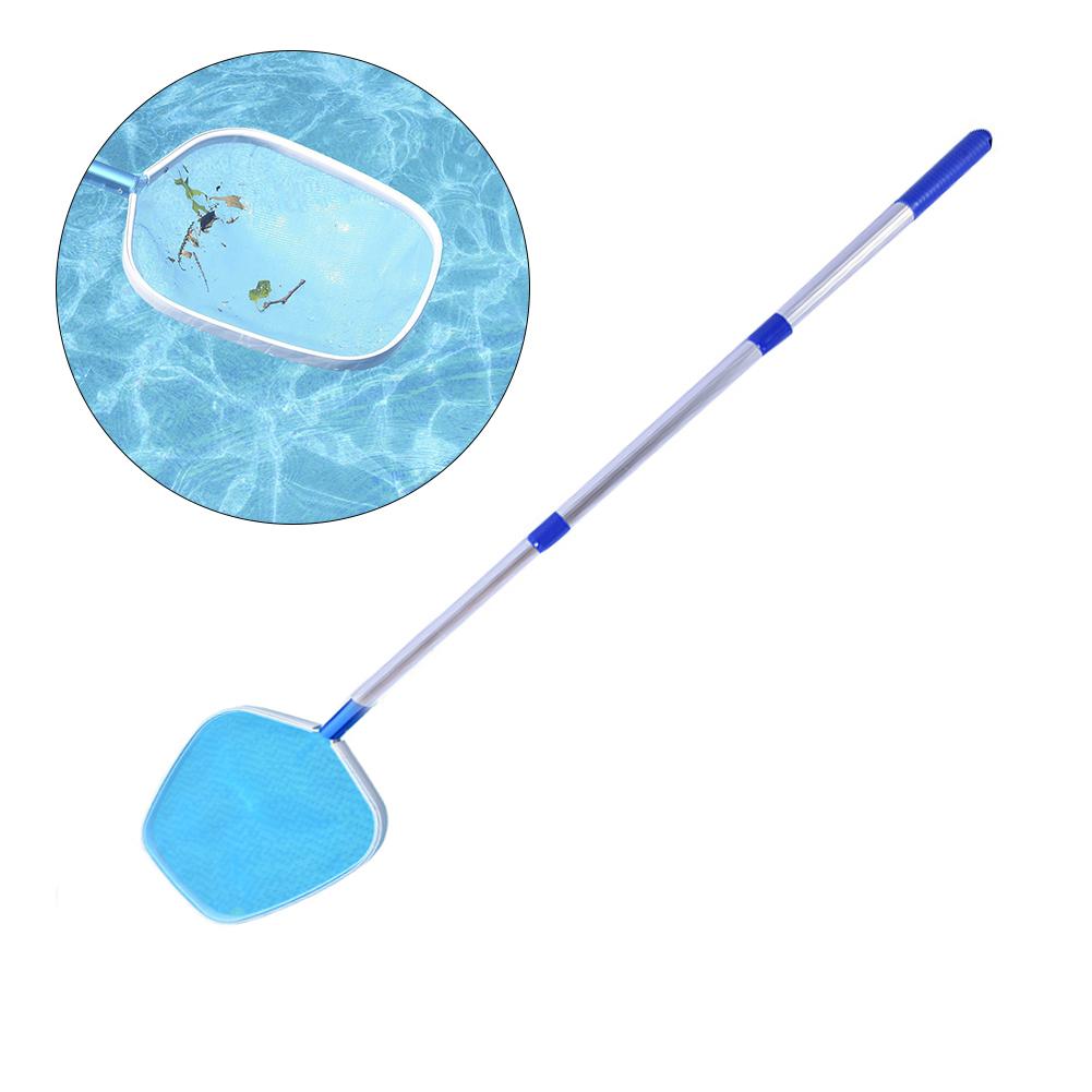 Urządzenia robić oczyszczania basenu głęboka siatka z prętem profesjonalna grabie robić liści siatka rama netto cedzidło odkurzacz narzędzie robić basenu: A