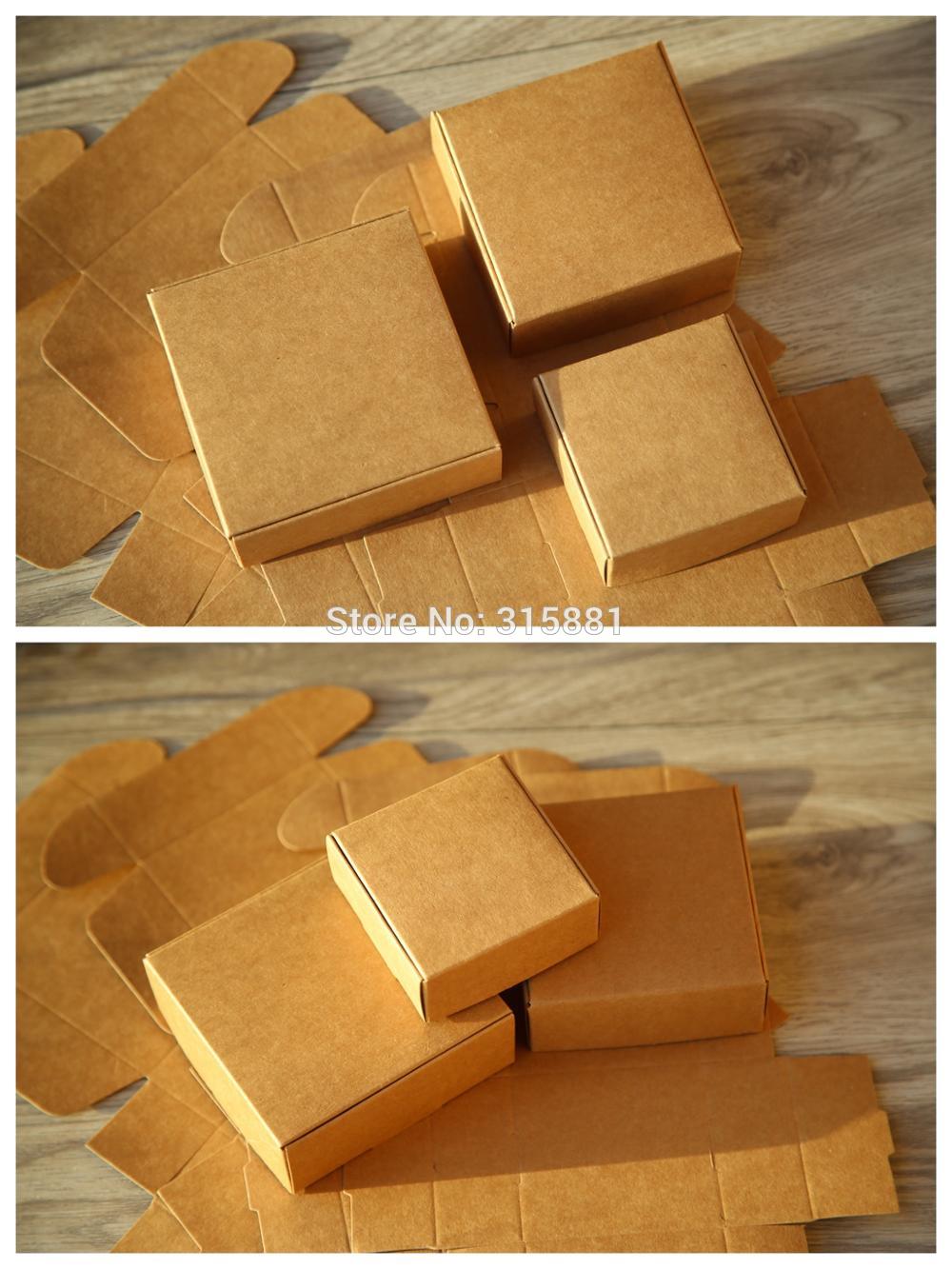 Kraft paper boxes,Soap boxes,Kraft jewelry box,Kraft box 30pcs/lot