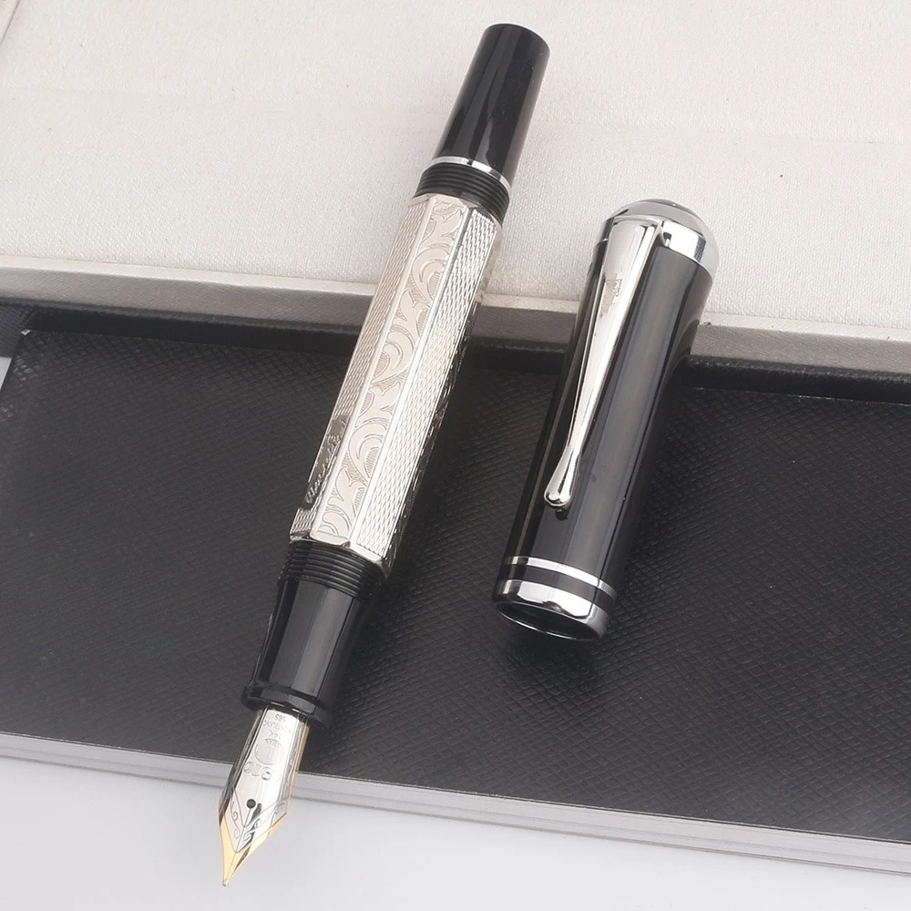 MB Rollerball Ballpoint Writer Marcel Proust Limited Edition Style Carving Fountain Pens Writing Ink Office School