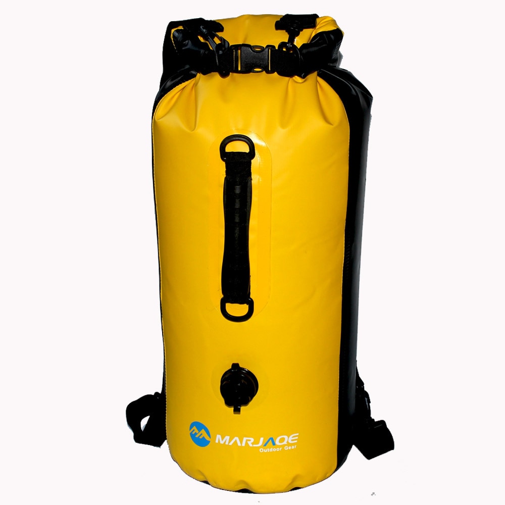 30L Große Kapazität Tragbare 4 Farben Trockenen Tasche Wasserdichte Rucksack Fluss Trekking Outdoor Schwimmen Aufblasbare Ozean Tasche Männer Frauen