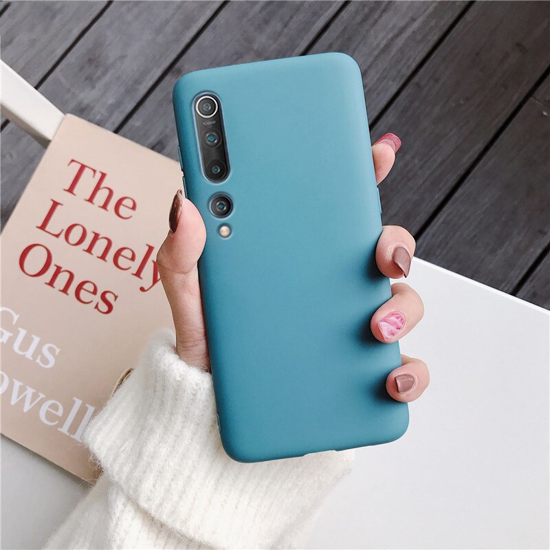 Funda de teléfono para Samsung Galaxy A30s, bonita funda negra mate de silicona para Coque Samsung A 30 s A30s A 30 s: lake blue