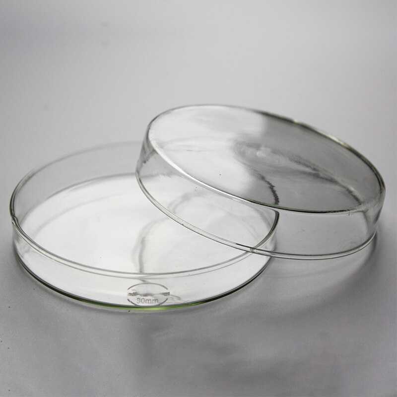 Een Glazen Petrischaal 35/60/75/90/100/120/150/180/200Mm Algemene Materiaal Borosilicate Plaat