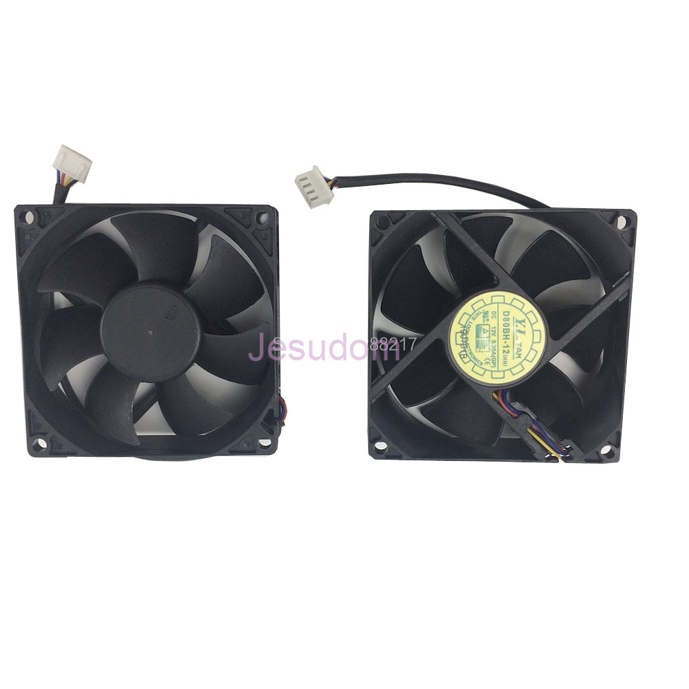 Dos ventiladores para componentes y piezas de inversor híbrido Solar MPS 5KVA 4KW, para reemplazar cuando el inversor 01 alarma de código de Error