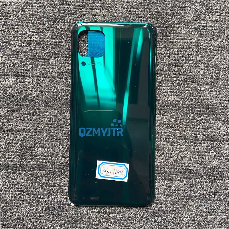 6.4&quot; For Huawei P40 Lite LCD Housing Front Bezel Middle Frame Holder+Battery Cover Back Cover For Huawei Nova 7i: Back cover green