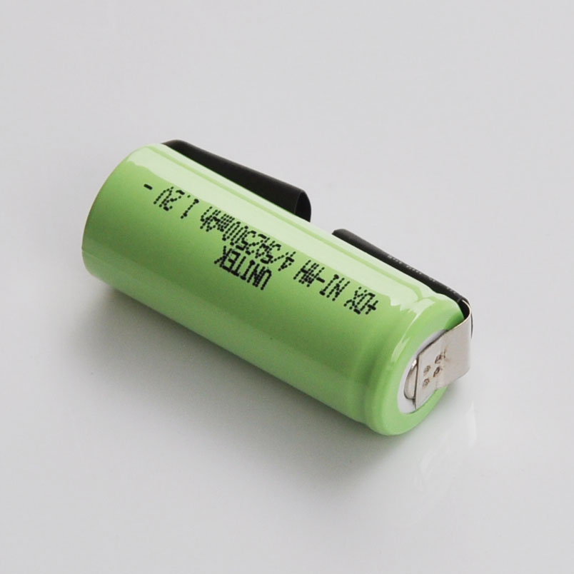 2-5 stks 1.2 v Oplaadbare 4/5A batterij 2500 mah 17430 4/5 EEN ni-mh nimh cel met lassen tabs voor Braun Oral-B elektrische tandenborstel