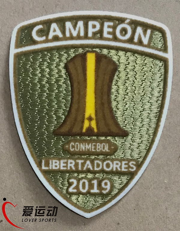 Flamenco libertadores conmebol parche copa libertadores campeon badge