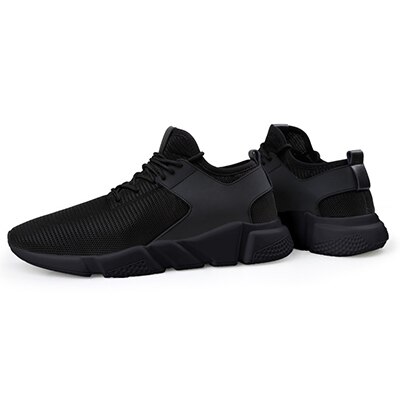 TaoBo-zapatos informales antiolor para hombre y mujer, calzado suave de masaje transpirable, color negro, Unisex,: 8