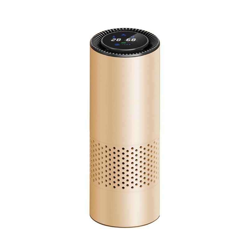 Intelligent HEPA Air Purifier Car/Nature Fresh Air Purifier best for Car Home: Dark Khaki
