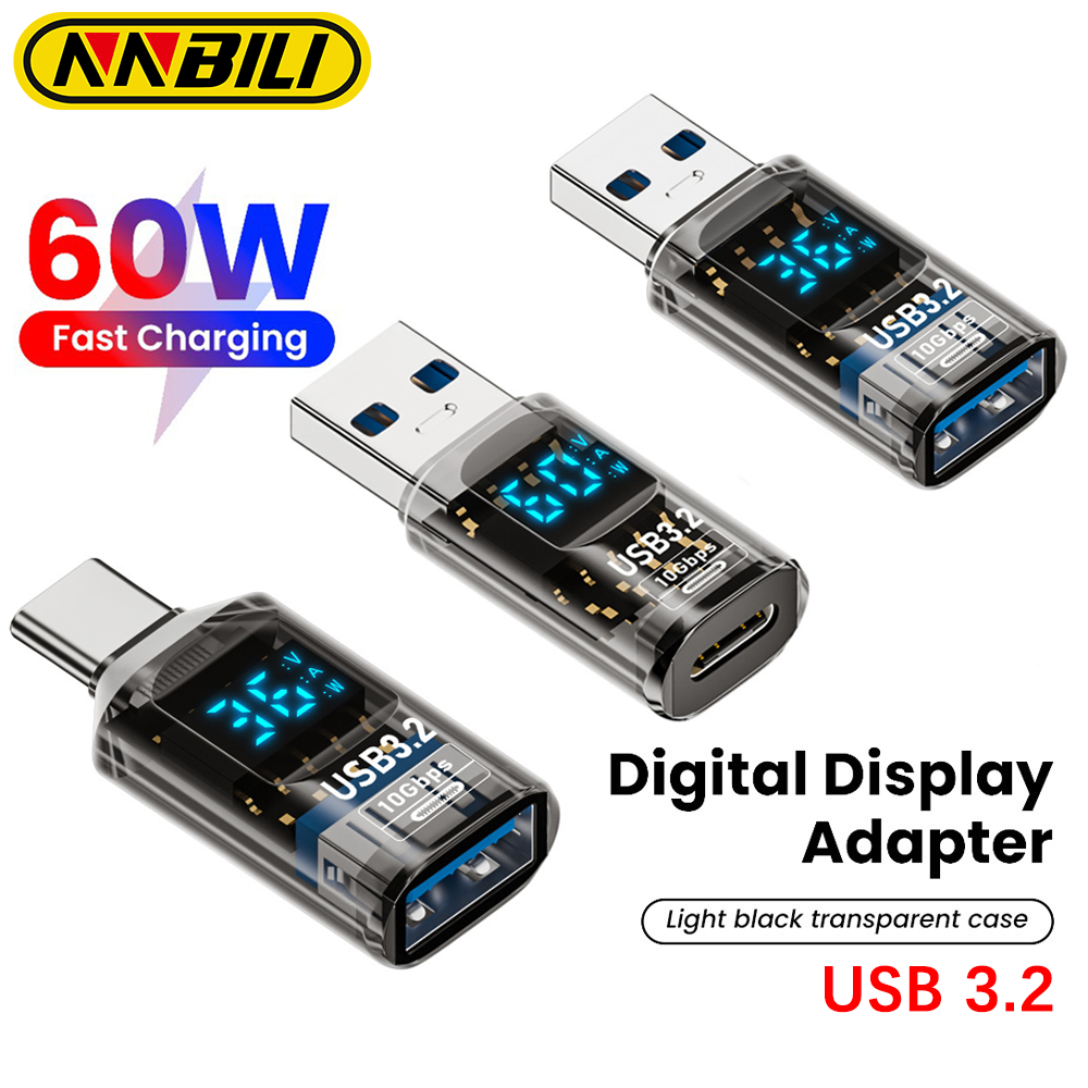 NNBILI USB3.2 Cyfrowy adapter wyświetlacza 4K@60Hz USB-C OTG dla iPhone16 15 Pro Max Samsung iPad PC Laptop Szybkie ładowanie Synchronizacja danych ﻿