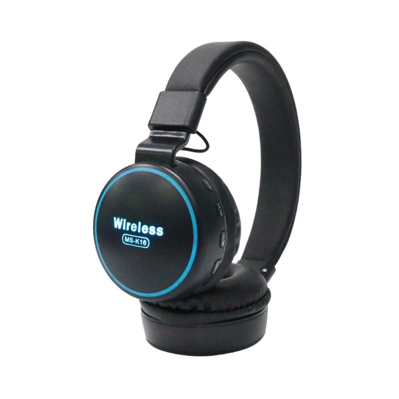 SMILYOU LED Licht Kühlen Kinder Drahtlose Kopfhörer Bluetooth 5,0 Kopfhörer Gaming Headset Mit Mikrofon Für Alle Handys Als: Blau