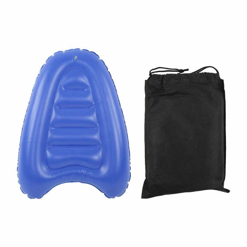 Children Inflatable Board Nonslip Handle Double Sided PVC Inflatable Floating Surfboard for Summer for Beach