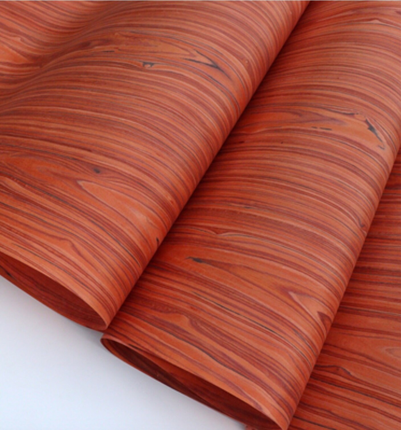 2pcs/Lot Length:1.2meters/pcs Width:55cm Thickness:0.2mm House Products Furniture Wood Veneer Decorative Flower Pattern