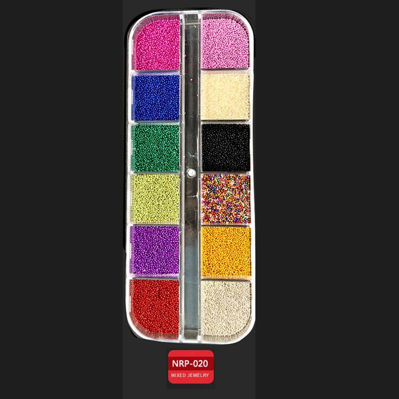 Neue Nagel Kunst Dekorationen 3D Kristall AB Strass Nagel Steine Charme Edelsteine Perle DIY Gold Silber Niet NäGel Schmuck Zubehör: 020