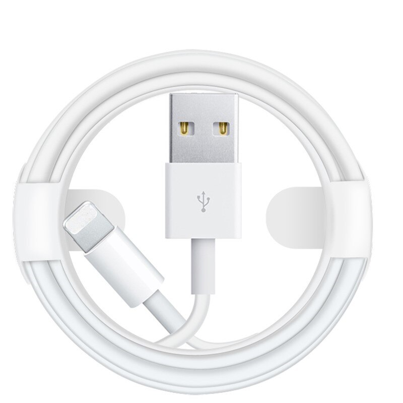 Apple Originele 1m Usb Kabel Voor Apple iPhone 11 12 Pro Max Xs Xr X 8 7 6 6s Plus iPad Data Sync Snel Opladen Kabel Voor iPhone Charger: 2m