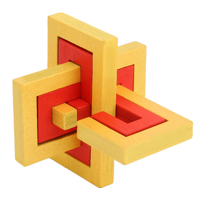 Puzzle Unlock Toy Unlock Interlock Puzzle Brain Development for Home Travel