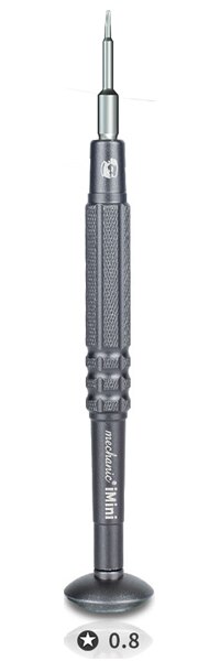Destornillador antideslizante mecánico iMini 0,8 Torx 0,6 tipo Y 1,2 1,5 Phillips 2,5 T2 para herramienta de reparación de cámara de teléfono móvil: Torx 0.8
