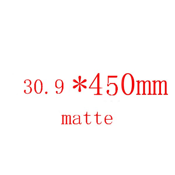 Mcfk 3k reggisella per bicicletta in fibra di carbonio MTB Road Bike Super Light Tube Mountain Cycling Parts lunghezza 165g 450mm: 30.9x450mm matte