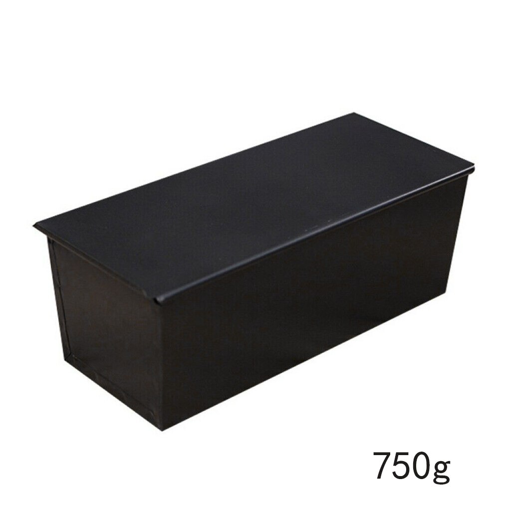 Toast box non-stick brød brødform form med låg hjemmebageri bageværktøj bagegrej: 750g