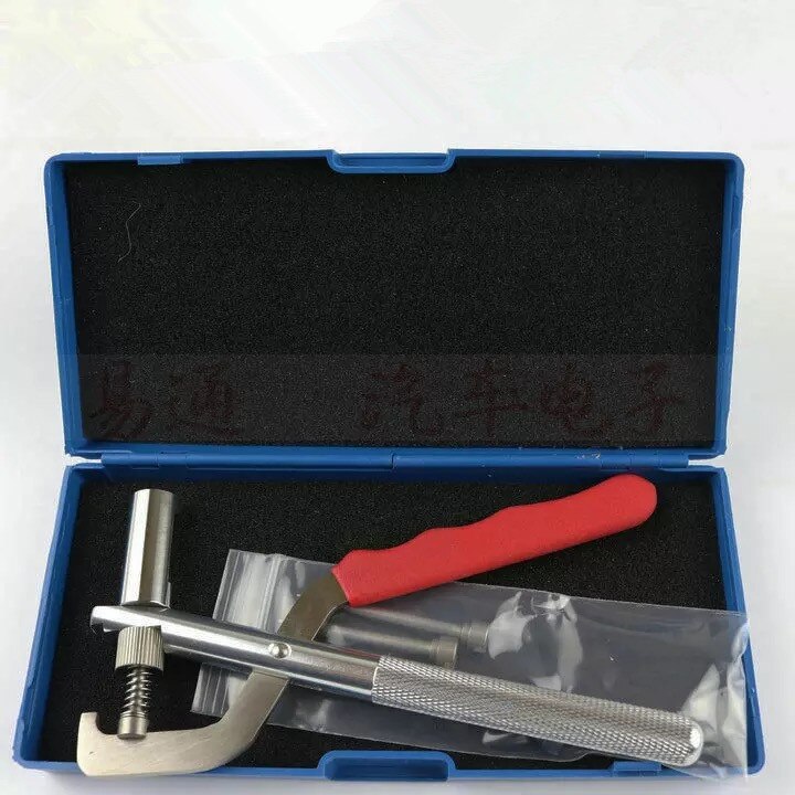 Original HUK Folding key Split Pin Clamp Auto Remote Car Key Disassembly Pliers Tool Flip Key Remover Car Key Fixing Tool: Brown