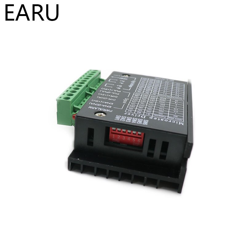 controlador de Motor paso a paso Microstep conductor Digital TB6600 DC9-42VDC Nema23 1 eje 2 Fase 4A enrutador CNC controlador