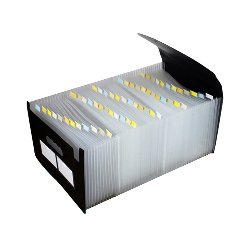 13/24/36/48/60/72 Pocket Classified File Folder Telescopic Standing A4 Organizer: W-60