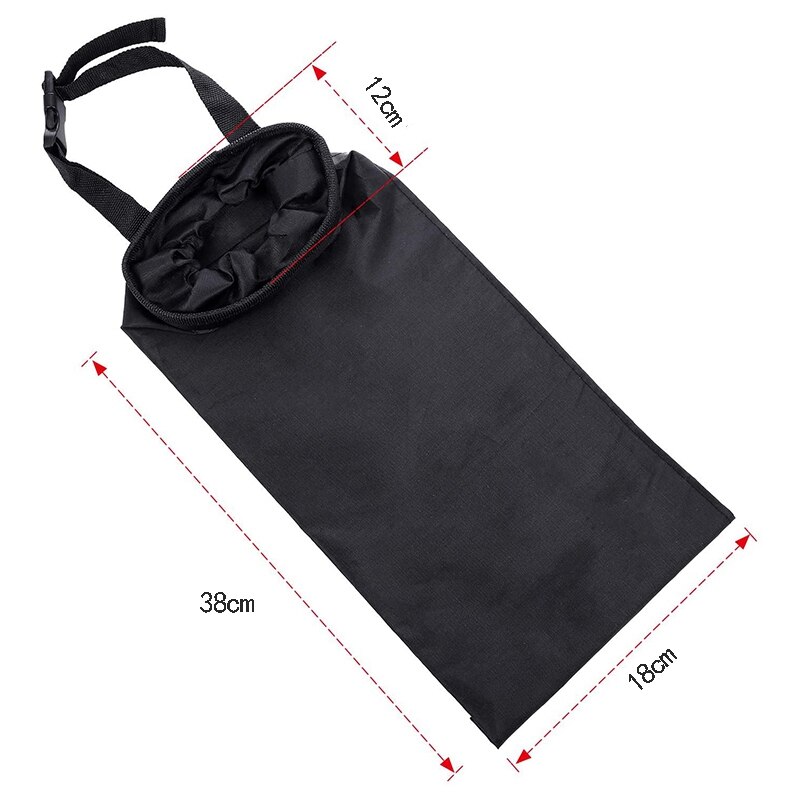 Car Trash Bags Car Garbage Bag Hanging Detachable Garbage Bag for Outdoor Traveling Home Use