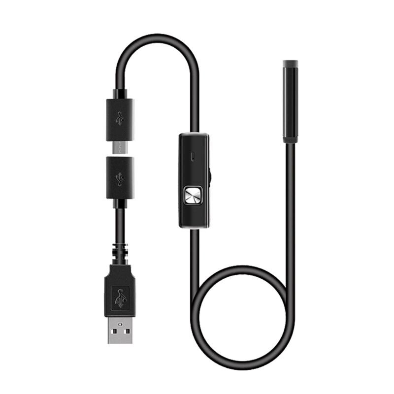 An97 mobiltelefon otg usb endoskopi kamera 5.5mm/7mm linse vandtæt endoskop 28tc