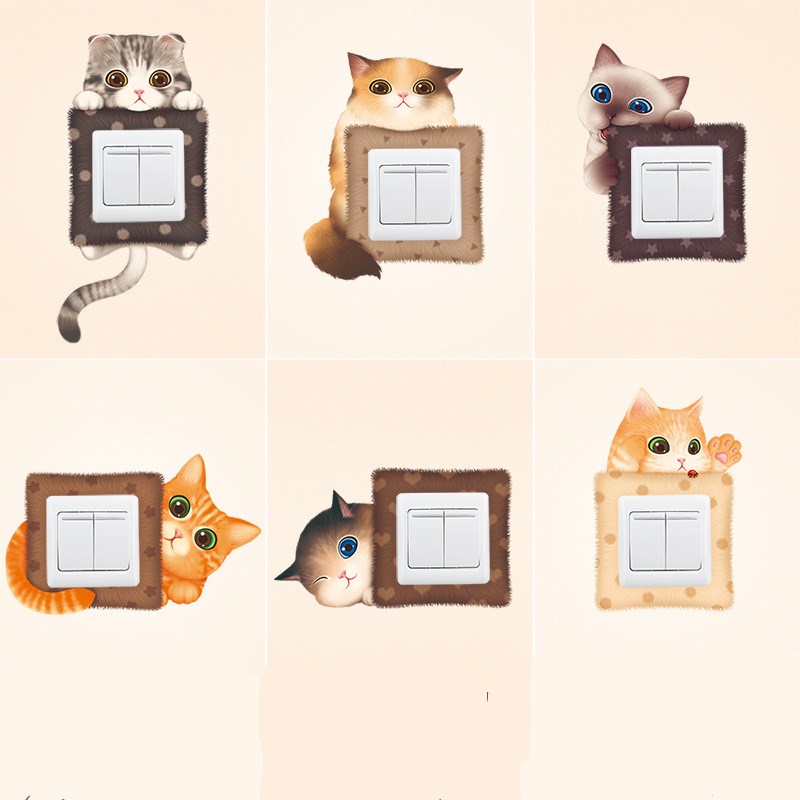 Cubierta protectora De Pared para Pared, cubierta De Pared con marco De habitación, enchufe De salida, decoración para pegatina en interruptor De enchufe