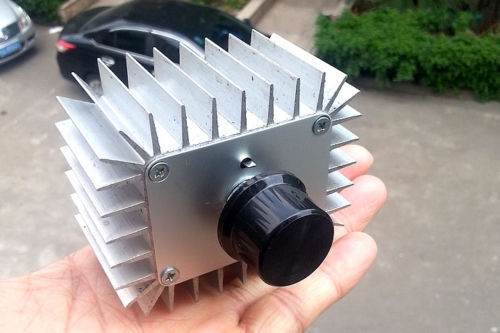 Regulador de voltaje SCR de 220V, 5000W, controlador de velocidad Moror, termostato de atenuación de luz