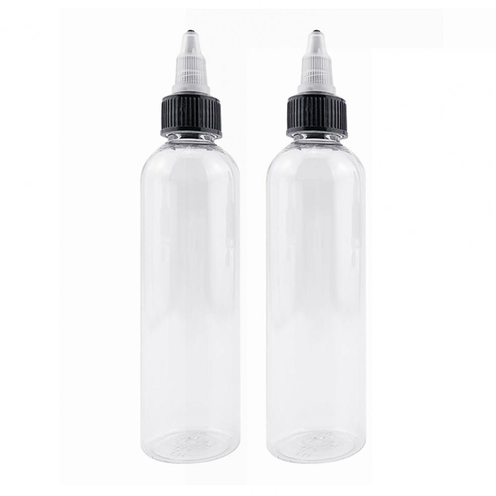 Slushy Maker 2Pcs Practical Leakproof Squeeze Bottle Multifunctional Dustproof Plastic Ketchup Bottle for Home Kitchen для кухни: 120ML