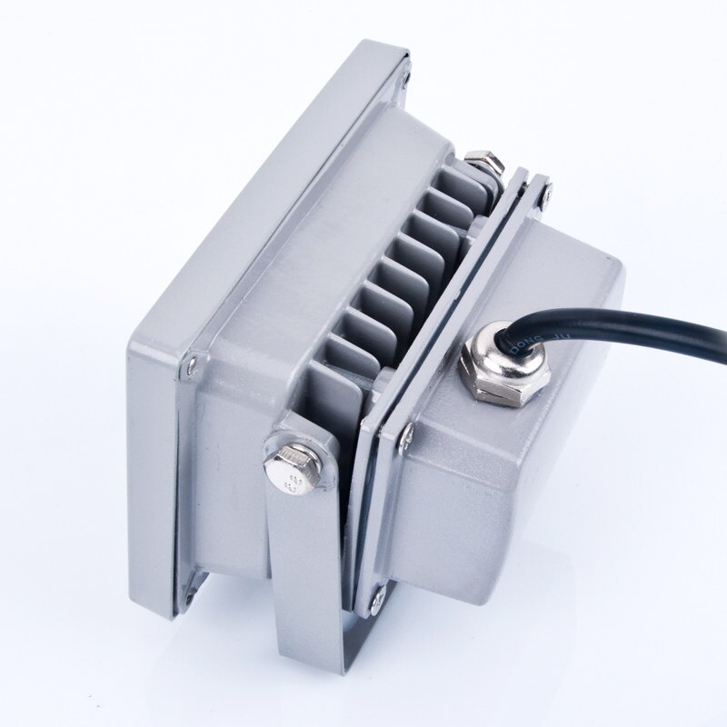 LED flood light 10W AC85-265V waterproof IP65 Outdoor LED lighting White red blue green light lamp to UK,BR,RU US