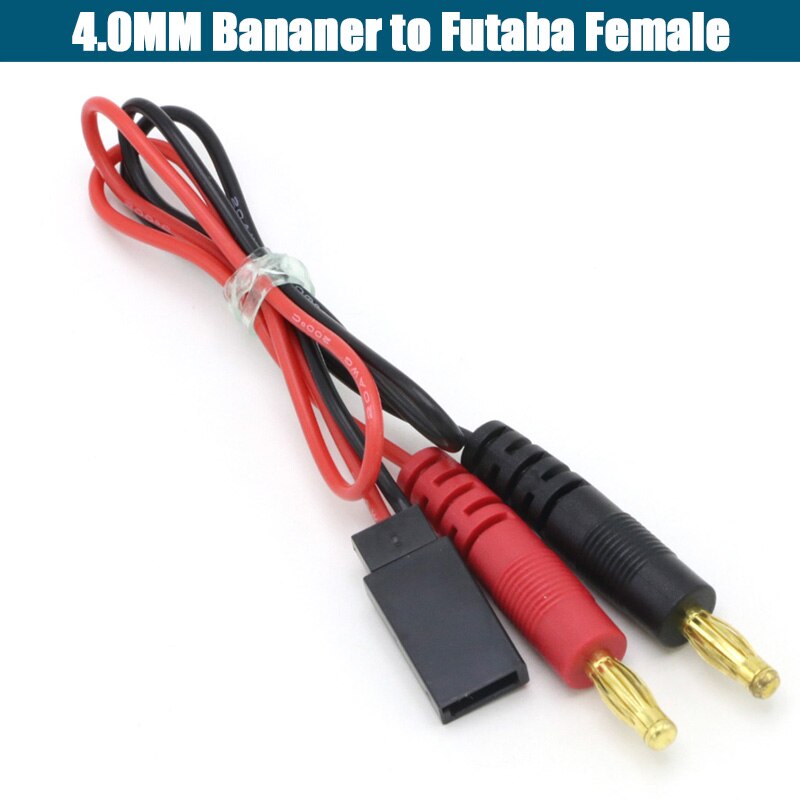 Linea di ricarica Imax B6 Spina a Banana da 4,0 mm a spina T EC3 EC5 XT30 XT60 XT90 MPX TRX come150 con cavo in silicone 30 cm per Rc Lipo Batte