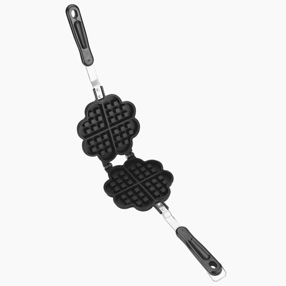 Non-Stick Waffles Maker Machine Kitchen Waffle Baking Mold Gas Pan Bubble Egg Cake Oven Breakfast