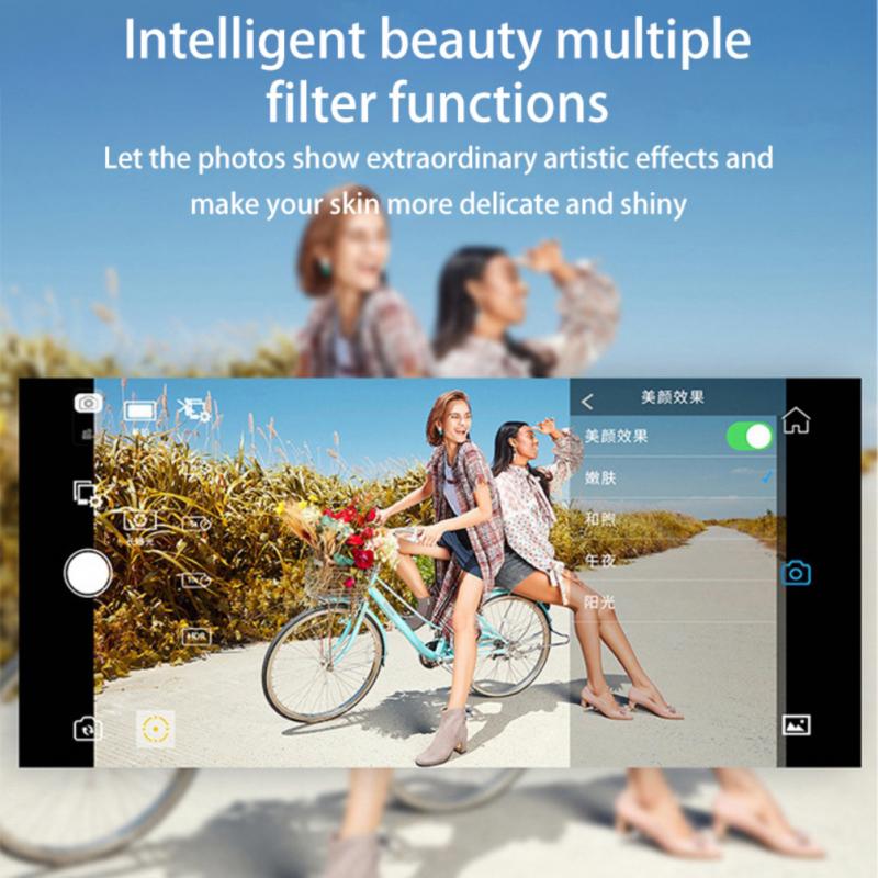 Estabilizador de cardán con seguimiento facial automático, trípode para teléfono, accesorios con rotación de 360 grados, AI inteligente, seguimiento de foto, Vlog, grabadora de vídeo, novedad