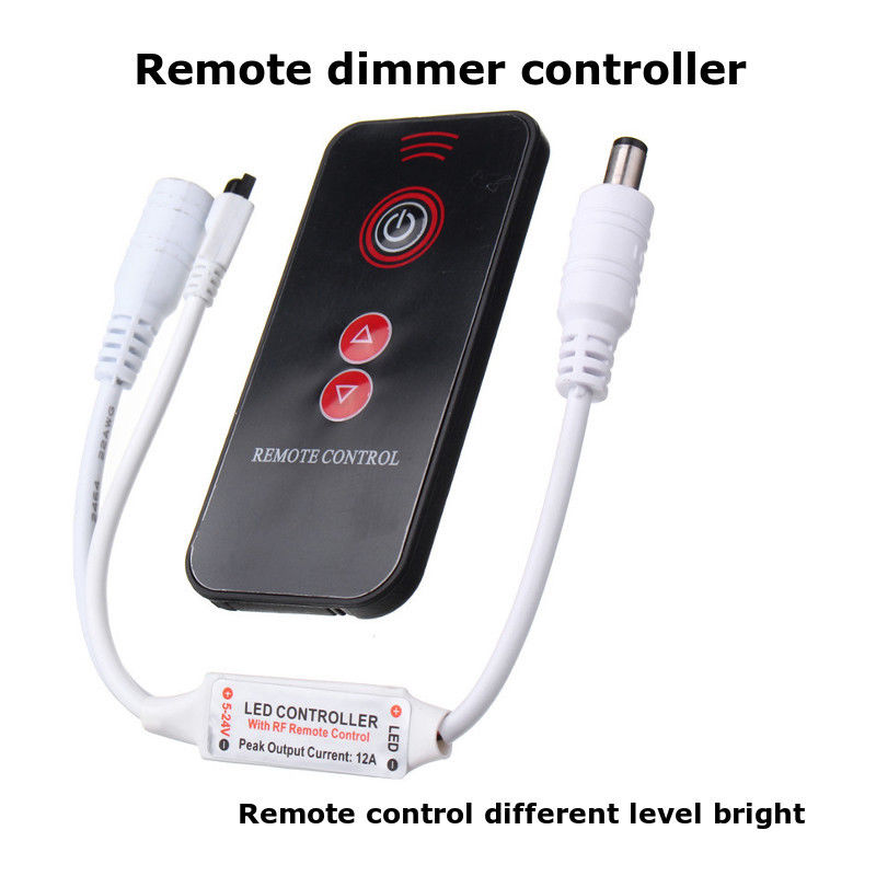 Chihiros controlador inteligente com led, controlador com temporizador dimmer, suporte de metal, para pendurar no kit, acessório para plantas, crescimento e adaptador de fonte de alimentação: Remote dimmer
