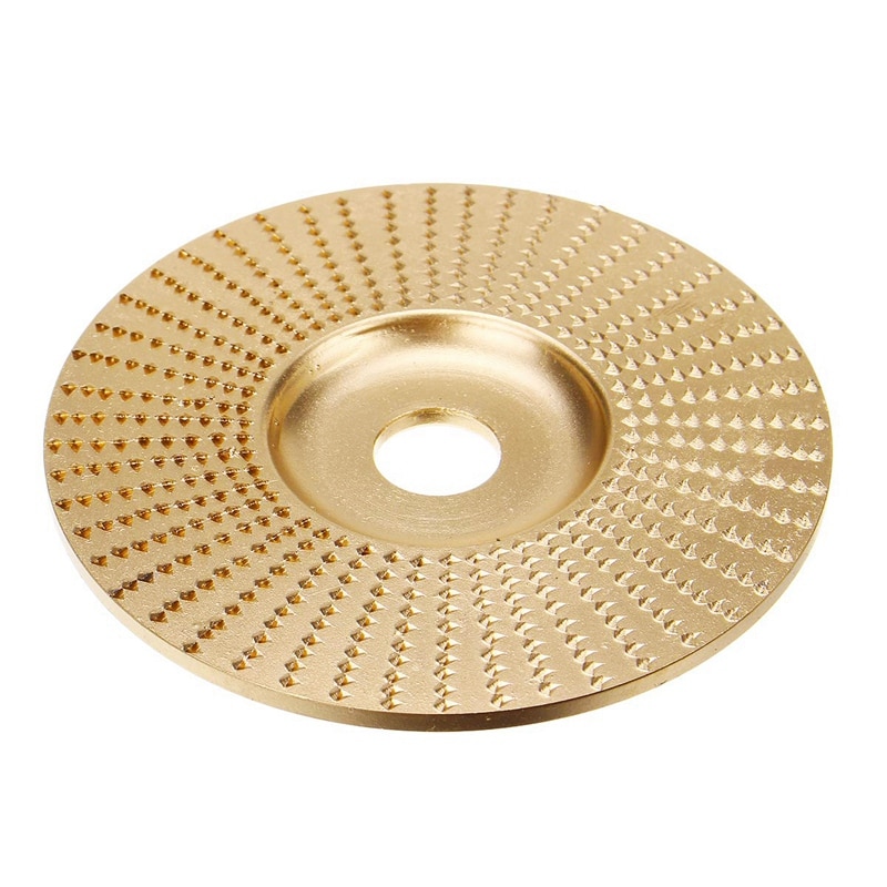 Woodworking Wood Angle Grinding Wheel Sanding Carving Rotary Tool Abrasive Disc for Angle Grinder Tungsten Carbide Coating Bore: Default Title