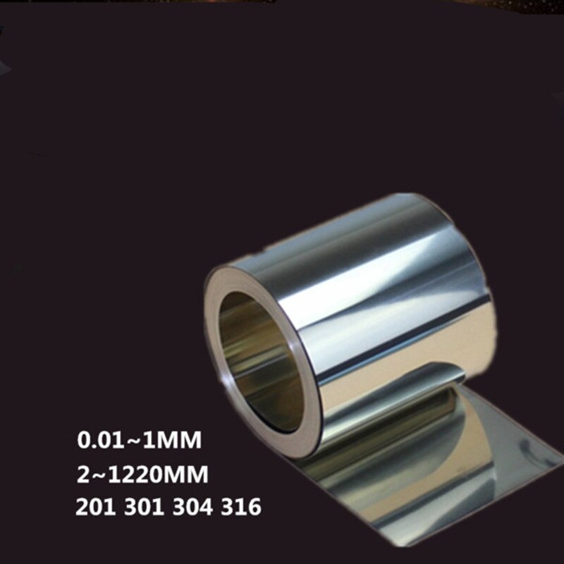 Hoja de acero inoxidable plateado 316, lámina de placa fina de acero inoxidable 0,1-3mm * 100mm * 1000mm para maquinaria de precisión