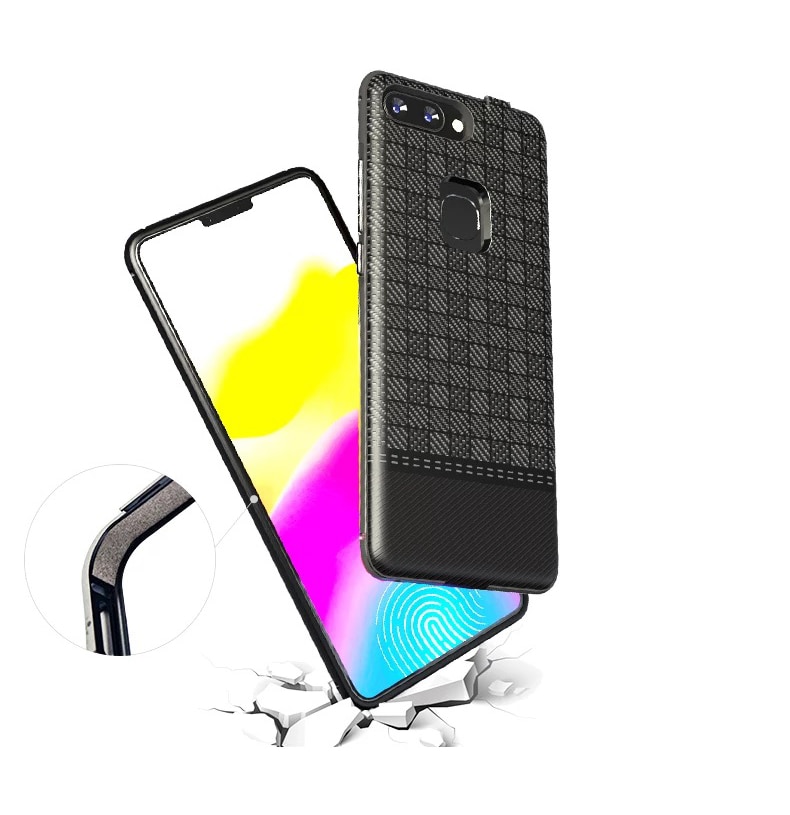 Funda delgada a prueba de golpes para cargador de batería para Huawei P Smart Y9 Nova 2 Lite Honor 7X, funda de carga con marco de aluminio