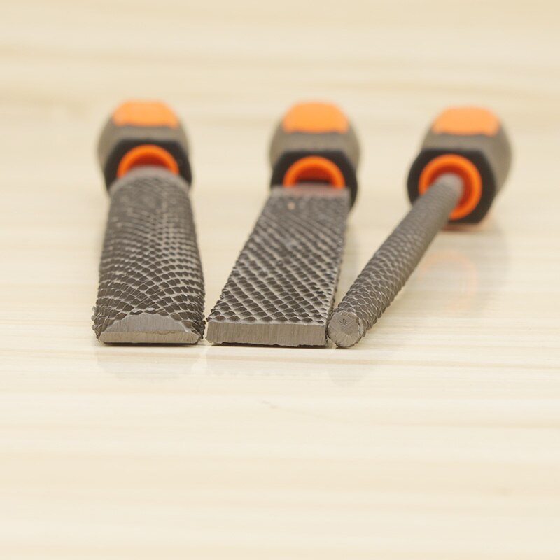 3Pcs Metal File Sets Needle Files Set Tools 8 Inch Wood Rasp Files Set Woodworking Tools